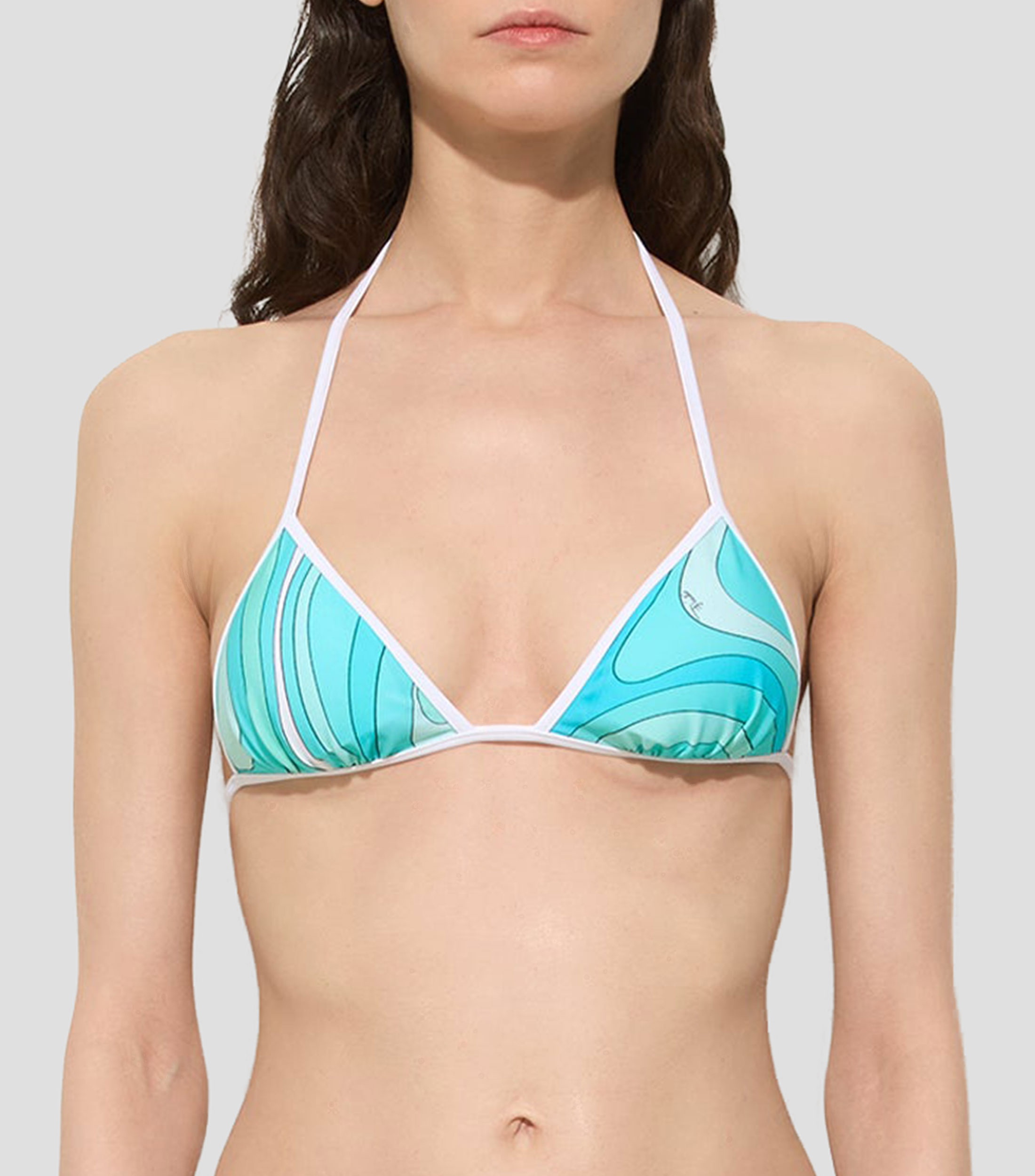 Bikini top estampado Mujer